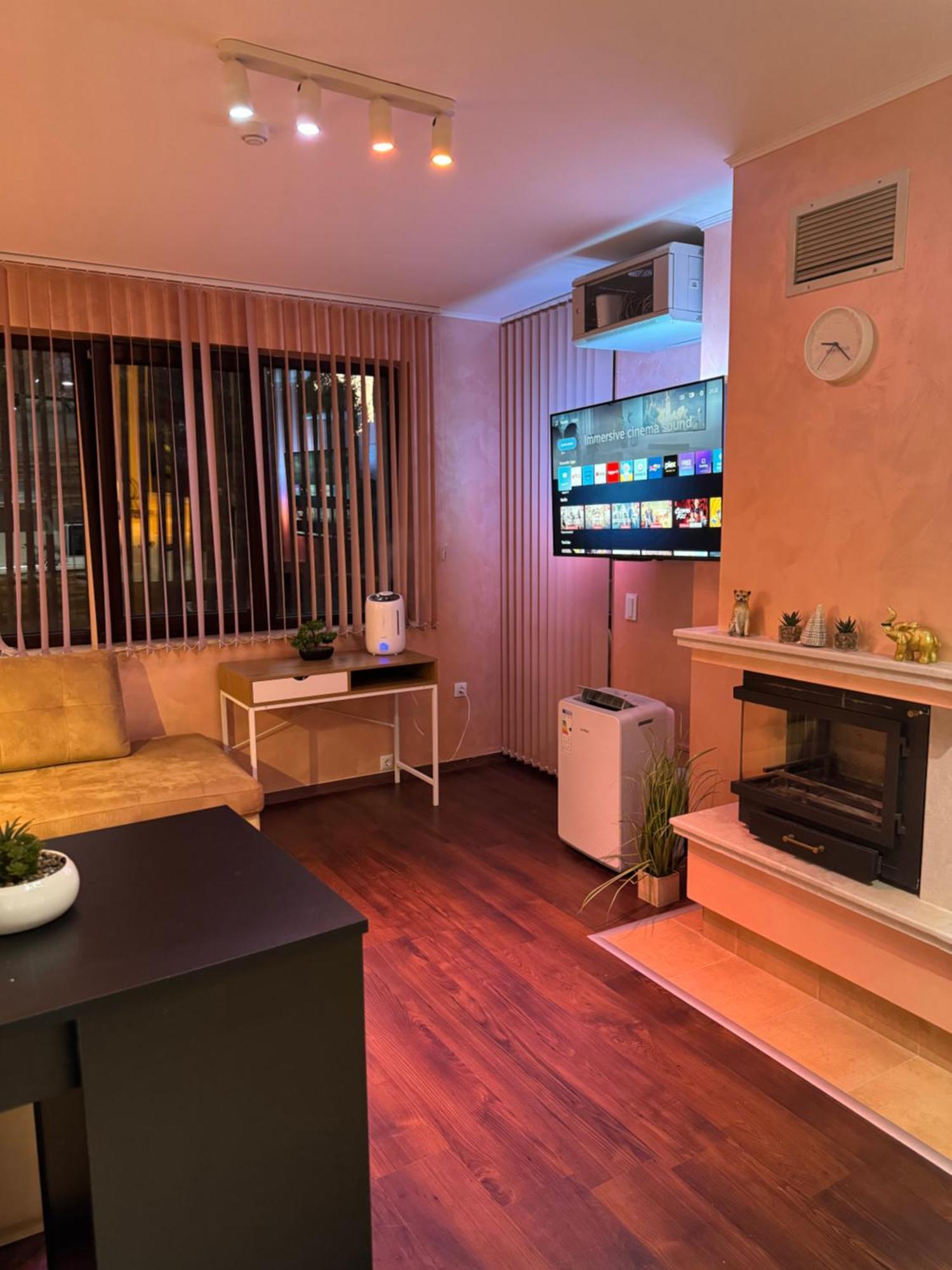 2-Bedroom, 2-Bathroom With Fireplace And Garden At Winslow Infinity Bansko Dış mekan fotoğraf